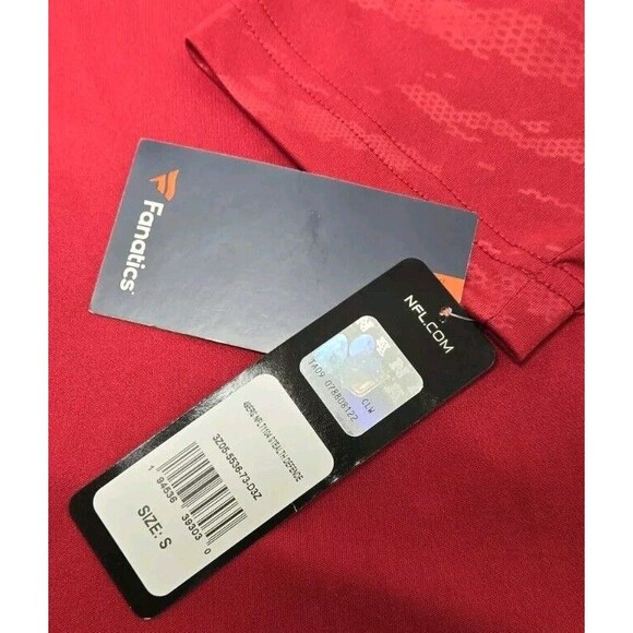 Fanatics San Francisco 49ers Long Sleeve Size S Red Camouflage Sleeves NWT - Picture 4 of 7